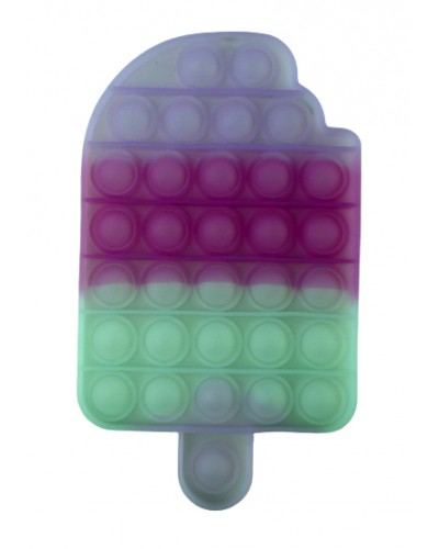 Игра антистрес Pop it Мороженое,17*11см, меняет цвет на солнце GB-204, 17,5х10см
